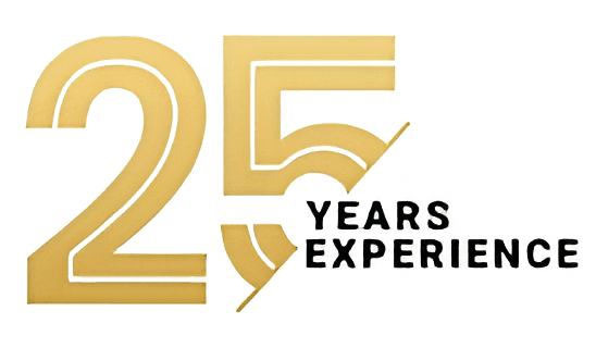 25 year celebration banner